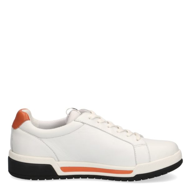 Γυναικεία Sneakers Caprice 9-23717-28-156 Λευκό-Πορτοκαλί (2)