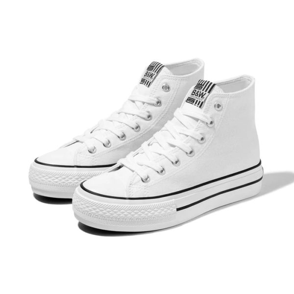 Γυναικεία Sneakers Β&W Λευκό MV2-30029-333