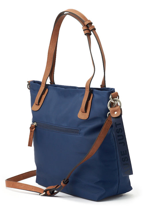 Γυναικεία τσάντα ώμου Marco Tozzi 2-61128-28 Μπλε